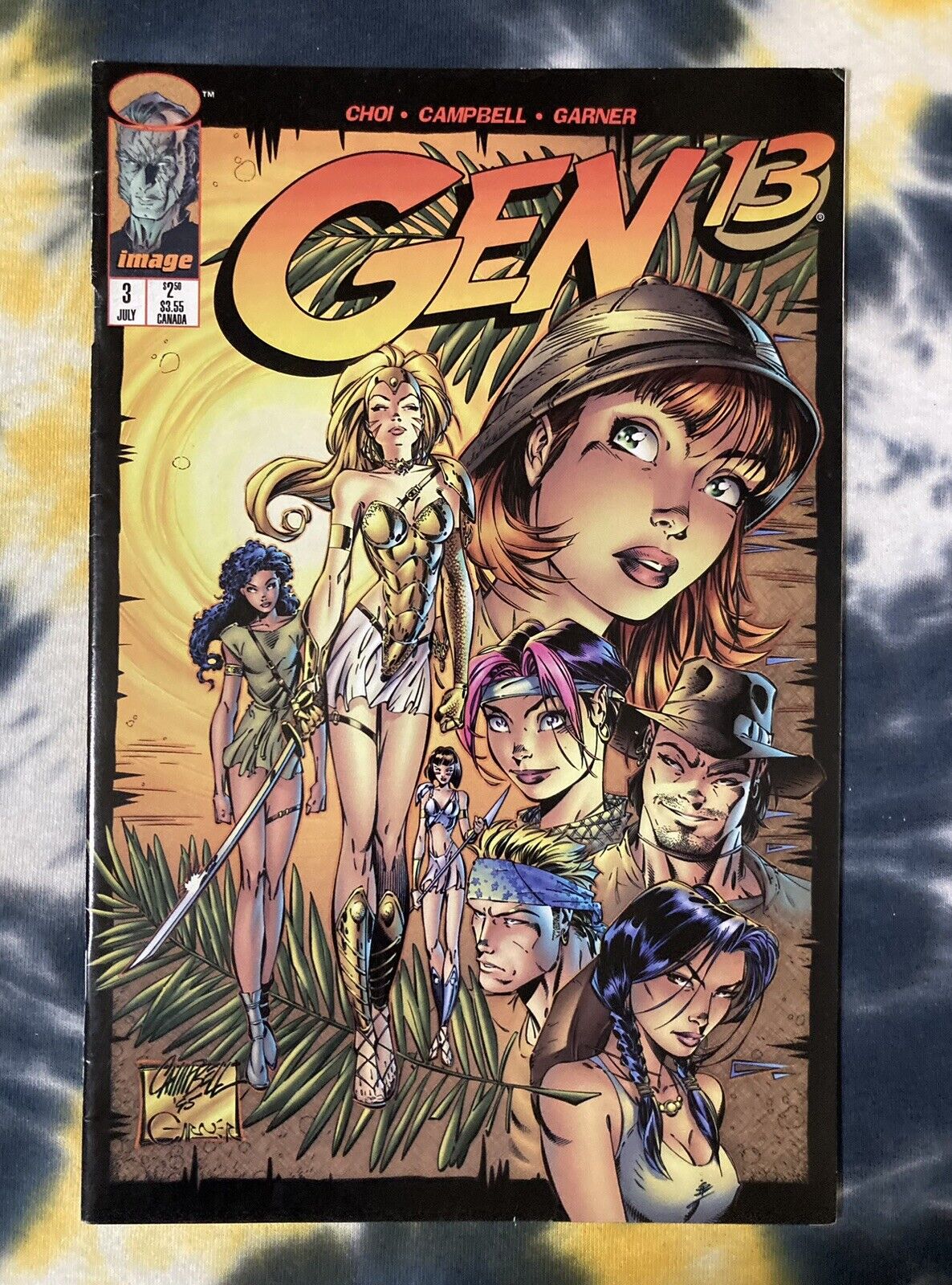 GEN 13 #3 Vol 2 (1995) - Image Comics / Cliffhanger / F