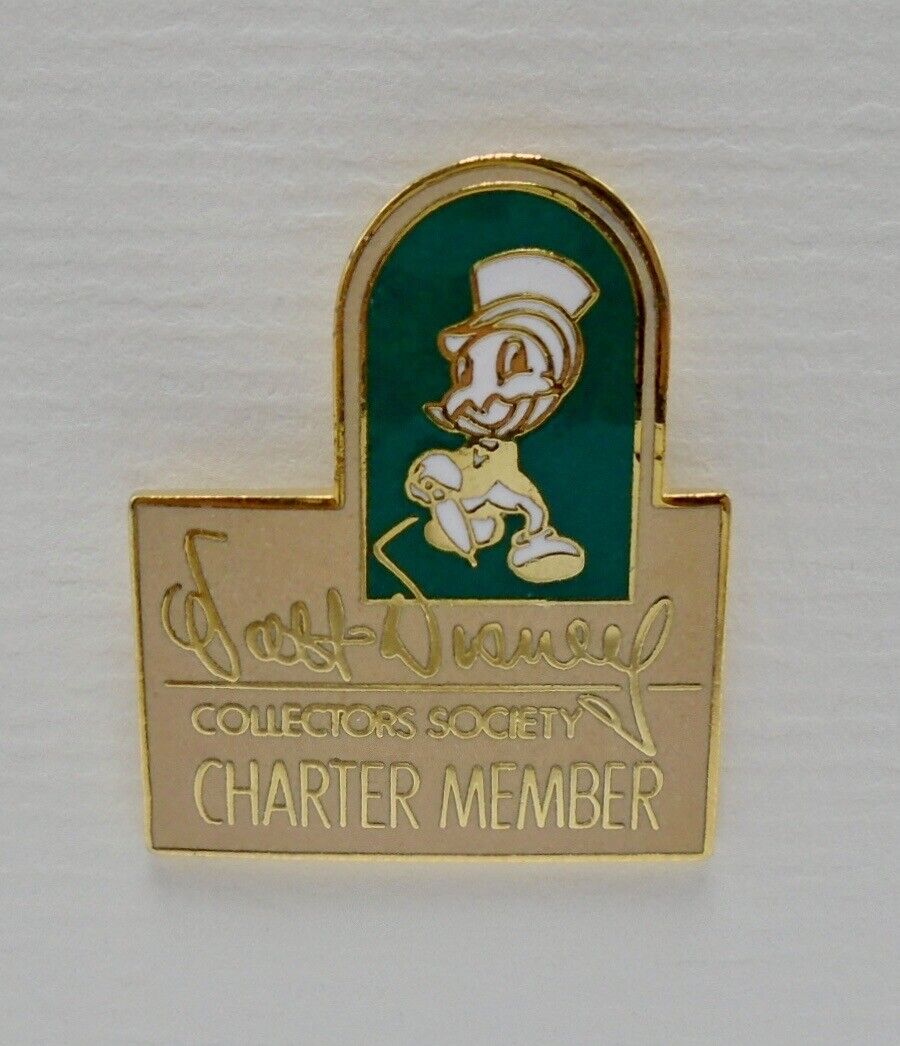 Disney WDCS Charter Member Jiminy Cricket Pin