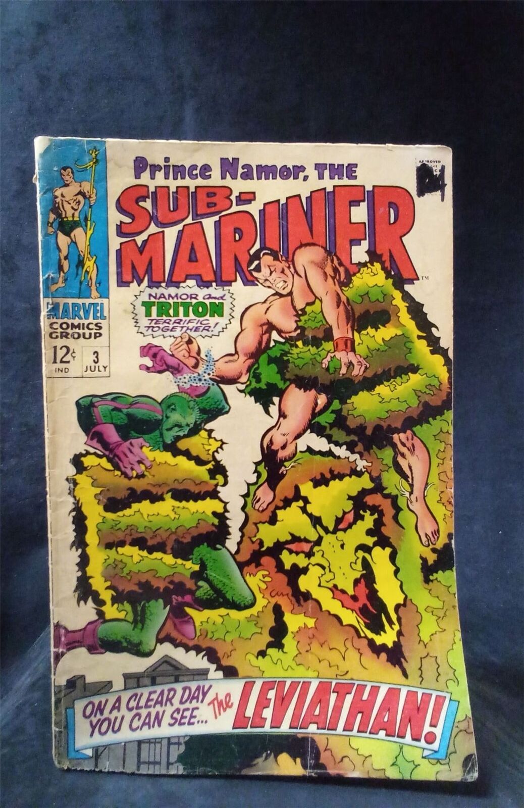 Sub-Mariner #3 (1968) Marvel Comics Comic Book 