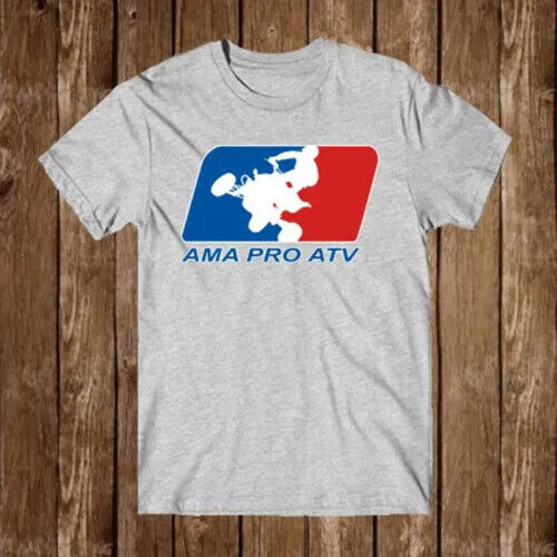 AMA PRO ATV Men\'s Grey T-Shirt Size S-5XL