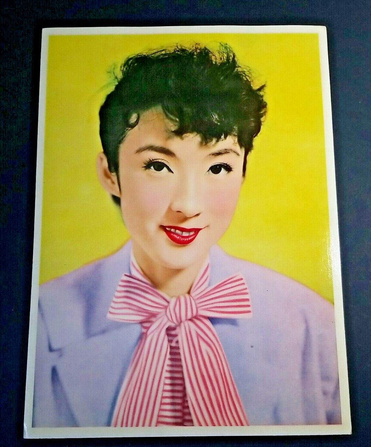 Vintage JAPANESE woman PUBLICITY Photo 7.5x10.5\