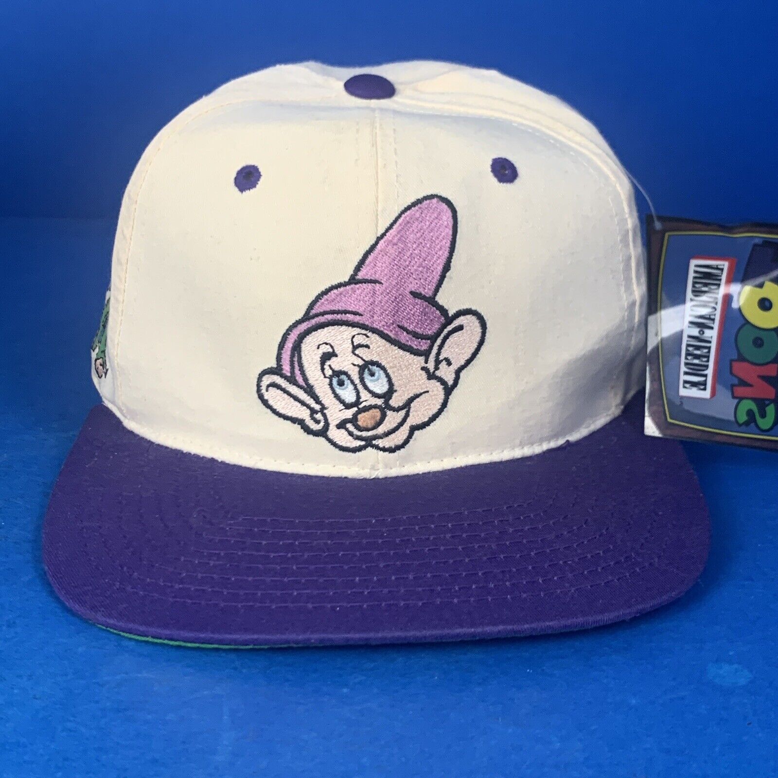 Disney: Dopey • Vintage American Needle Blockhead Snapback Hat Cap • NEW w/ Tag