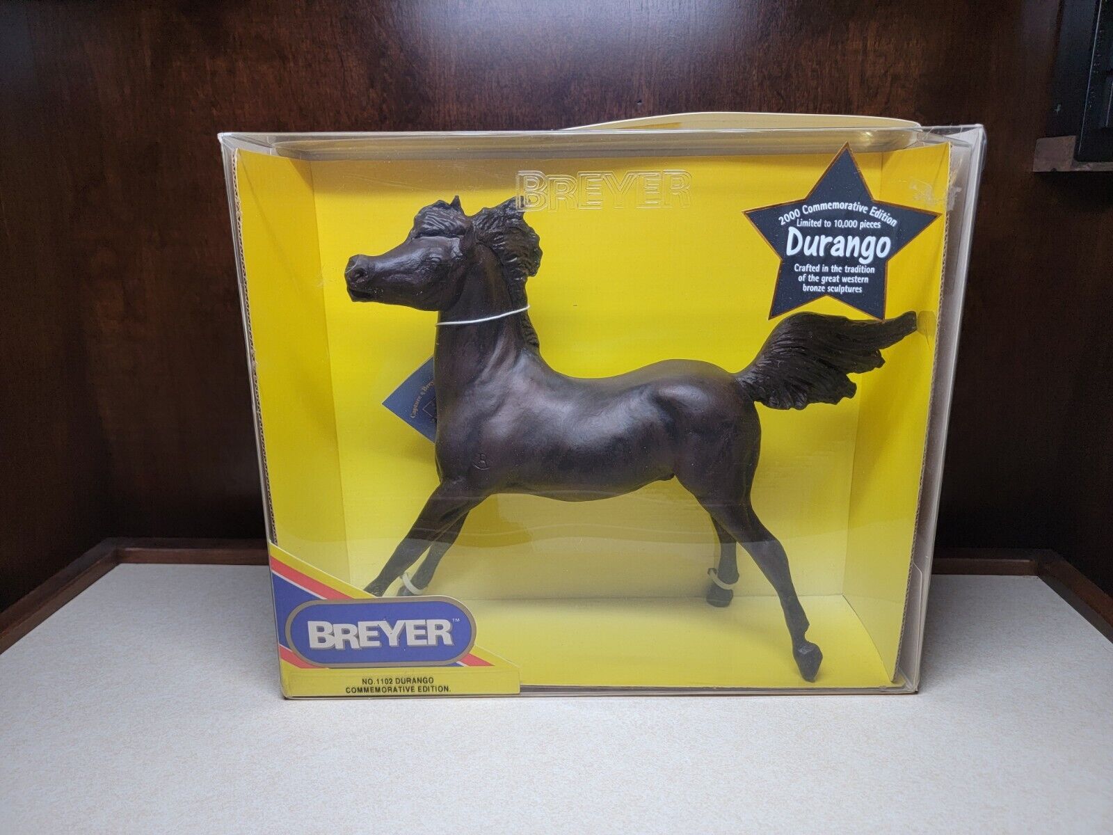 Breyer Horse Durango 2000 #03773 on the belly NIB NBRB Smokey Mold w/hangtag