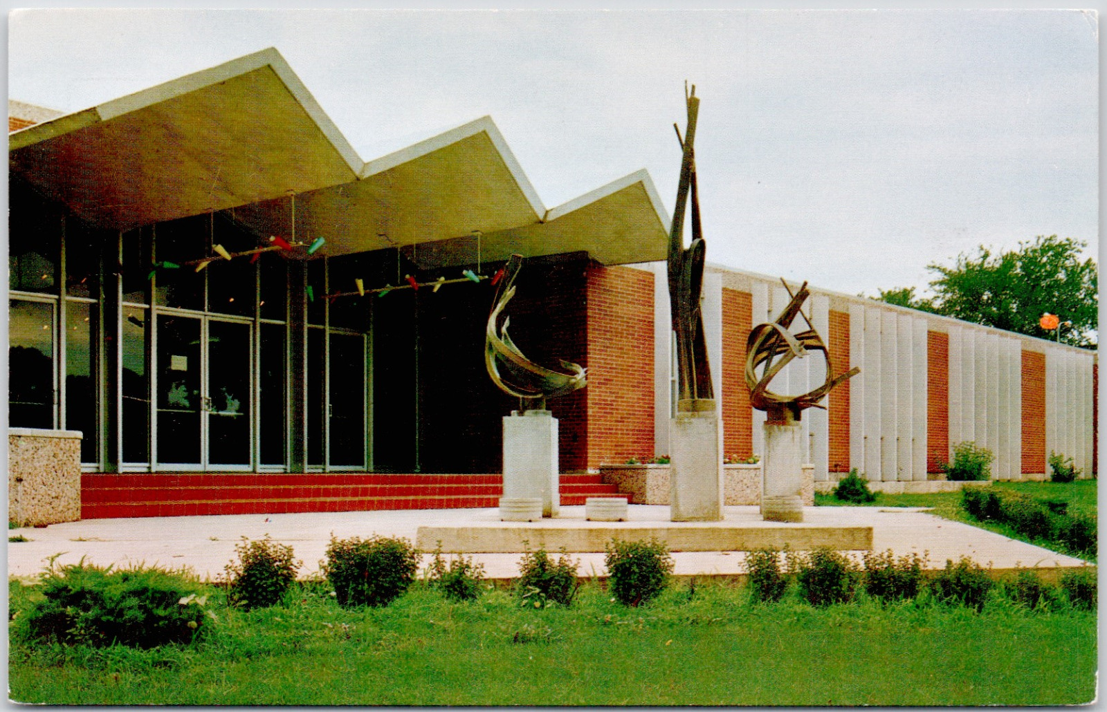Music Building State College Of Iowa Cedar Falls IA School USA Vintage Postcard
