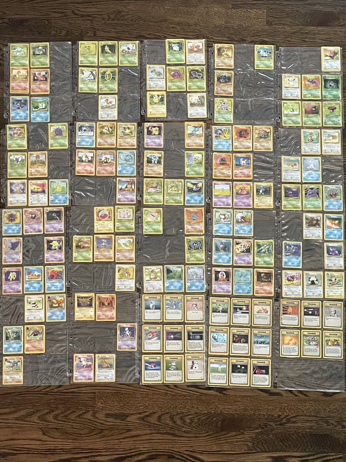 original Pokémon card lot. Binder included.