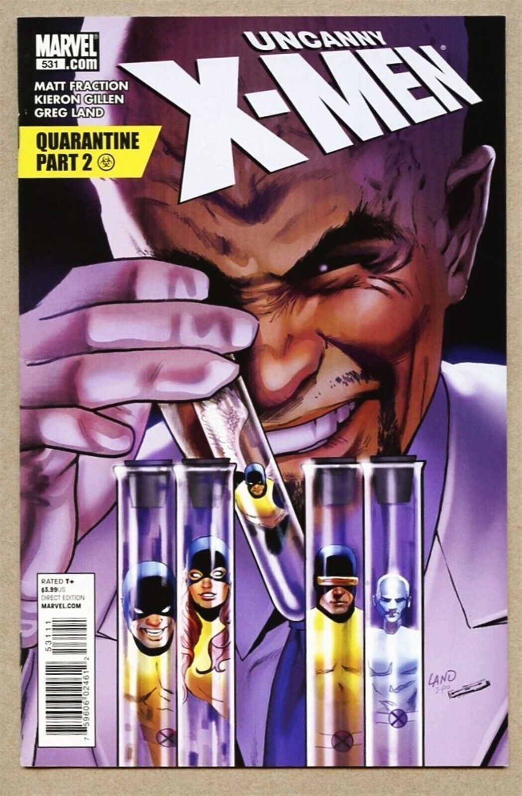 Uncanny X-Men #531-2011 vf/nm 9.0 this issue had only 1 cover Greg Land  Make BO