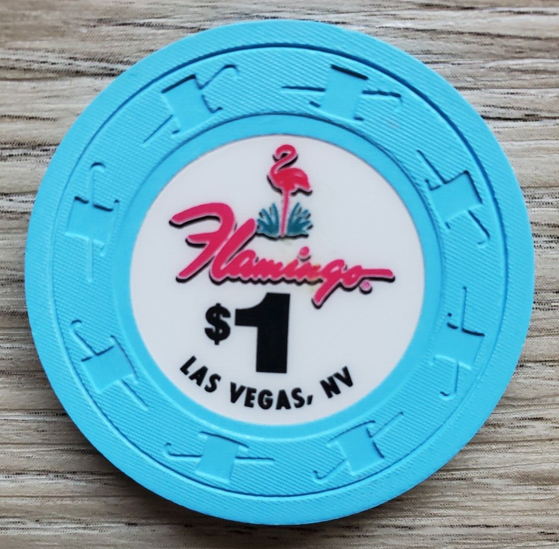 $1 Las Vegas Flamingo Casino Chip - Uncirculated