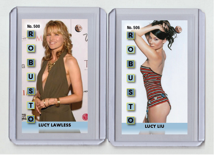 Lucy Liu rare MH Robusto #\'d x/3 Tobacco card no. 506