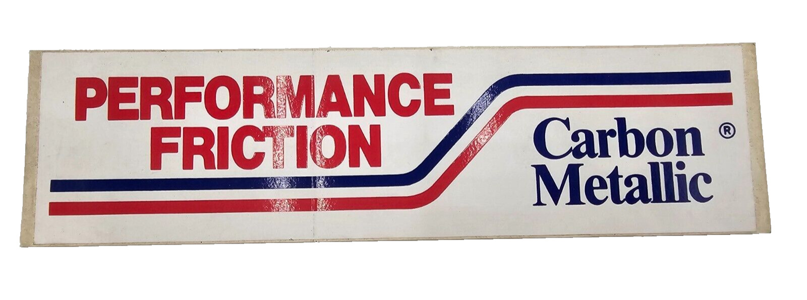 Vintage Carbon Metallic - Performance Friction Automotive Sticker Decal 10.7 \