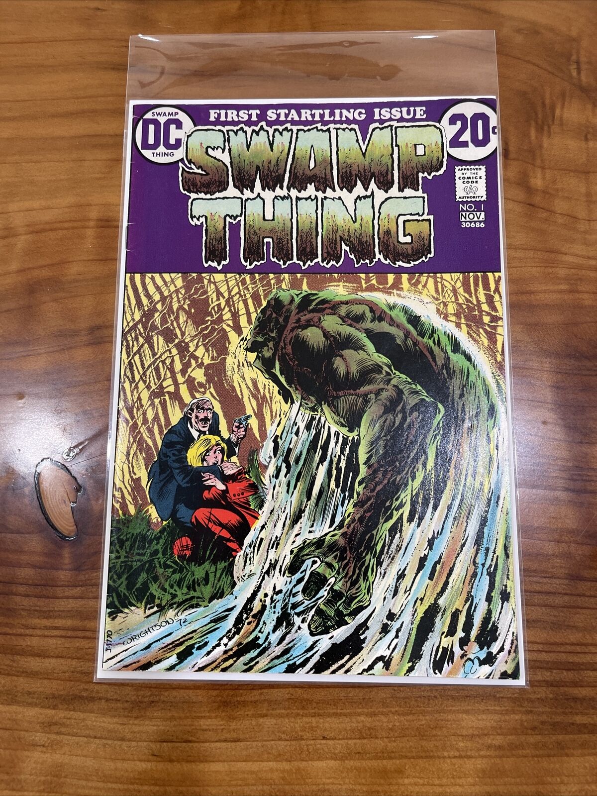 Swamp Thing #1 (Origin of Swamp Thing, 1st Solo Title, 1972) - Bright Colors