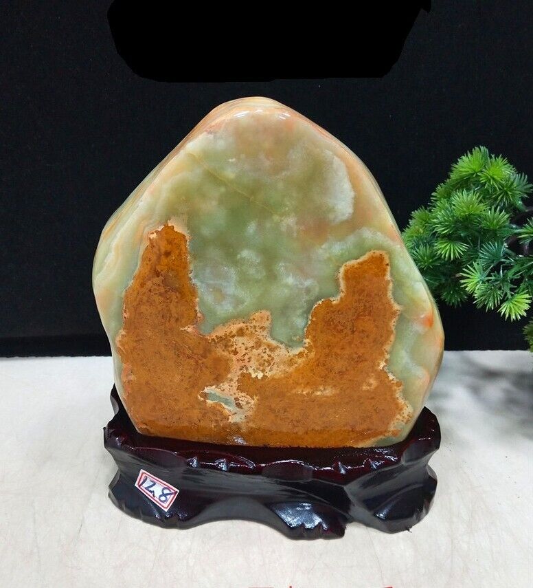 Rare Raw Jade -Natural Specimens Afghan jade crystal stone Viewing 6.4kg #105