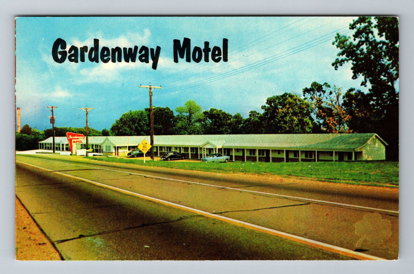 Villa Ridge MO-Missouri, Gardenway Motel, Scenic Exterior, Vintage Postcard