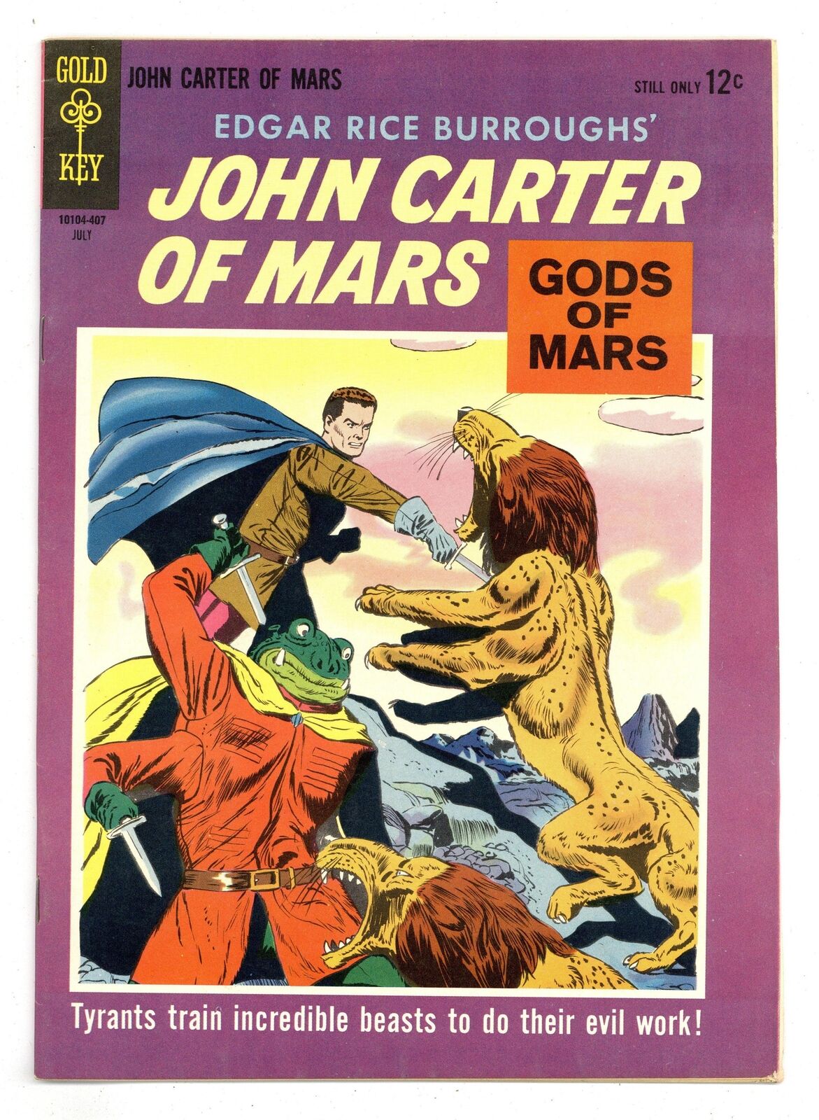 John Carter of Mars #2 FN 6.0 1964