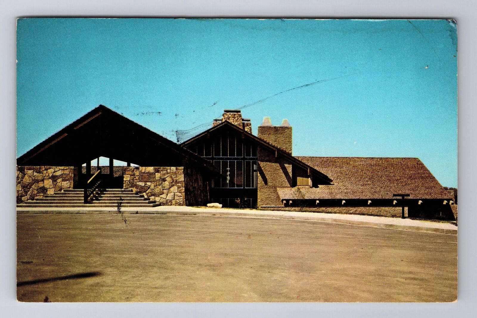 Cambridge OH-Ohio, Salt Fork State Lodge, Advertising, Vintage Souvenir Postcard