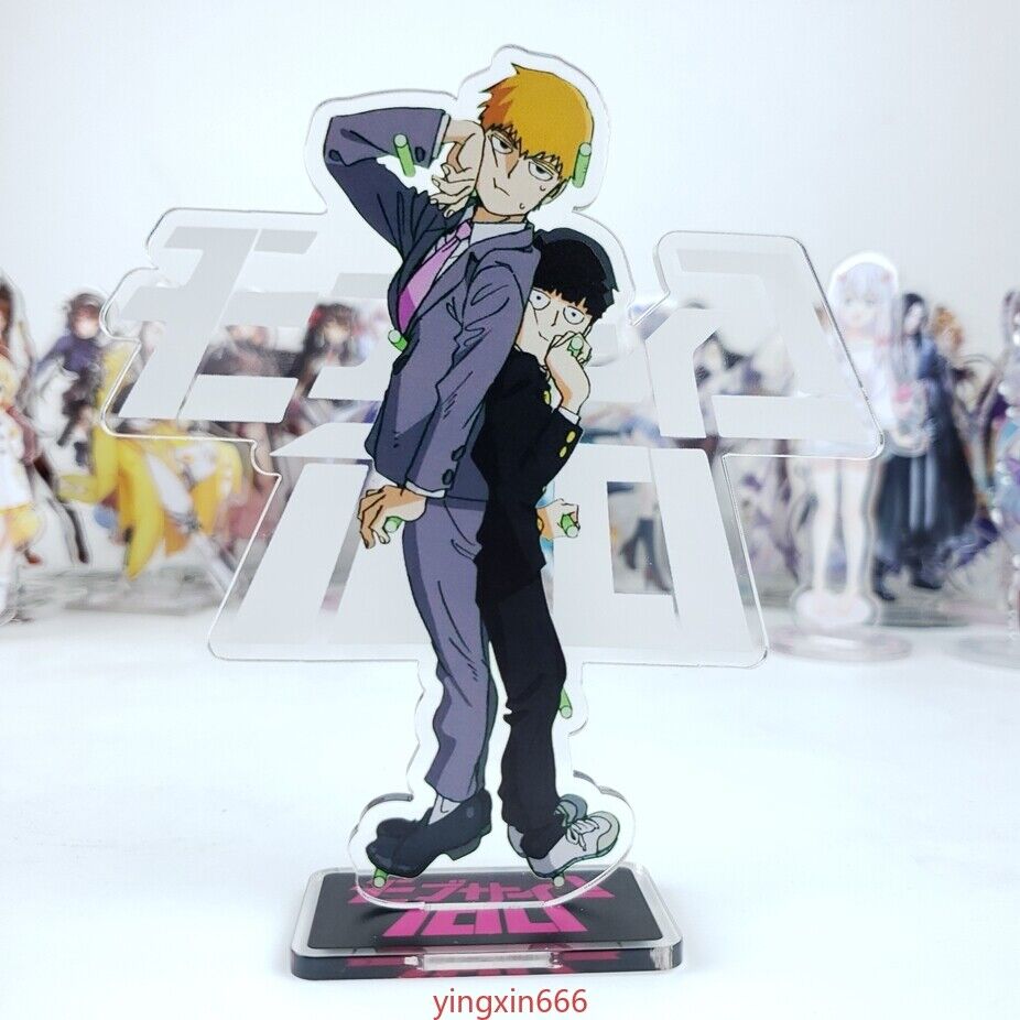 1pc Anime Mob Psycho 100 Acrylic Stand Figure Desktop Decor Holiday Gift #L12