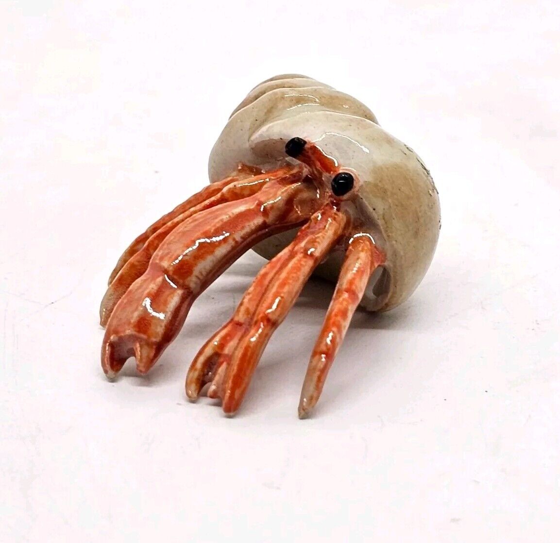 Little Critterz Miniature Porcelain Figurines Hermit Crab Northern Rose