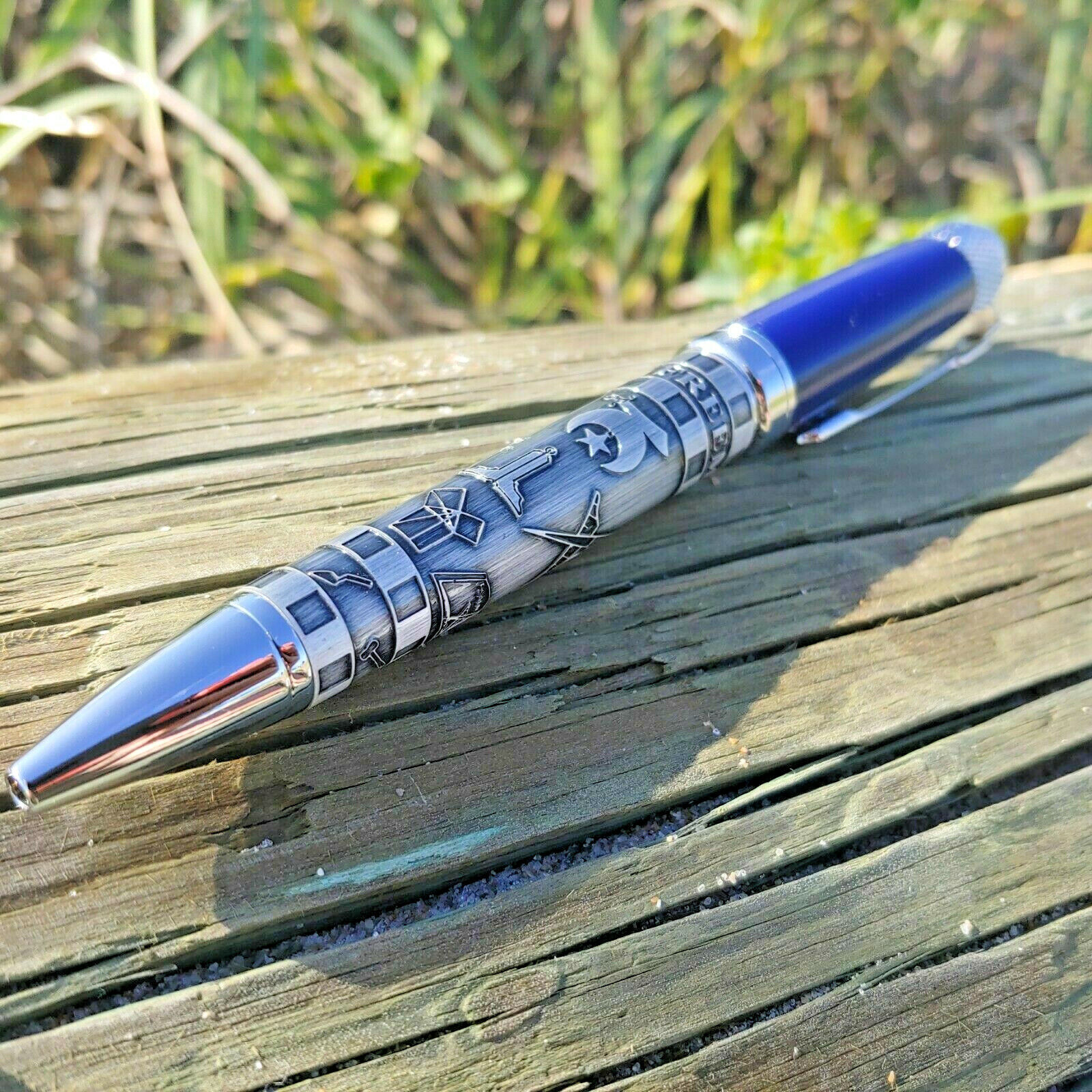 Masonic Ballpoint Pen Gift Set - Freemasons  Elegant Pen  Masonic Unique Detail