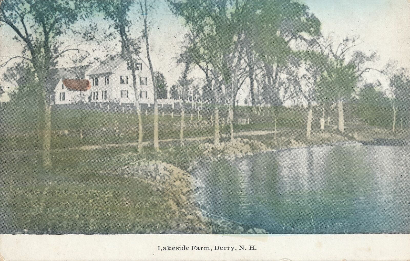 DERRY NH - Lakeside Farm - 1914