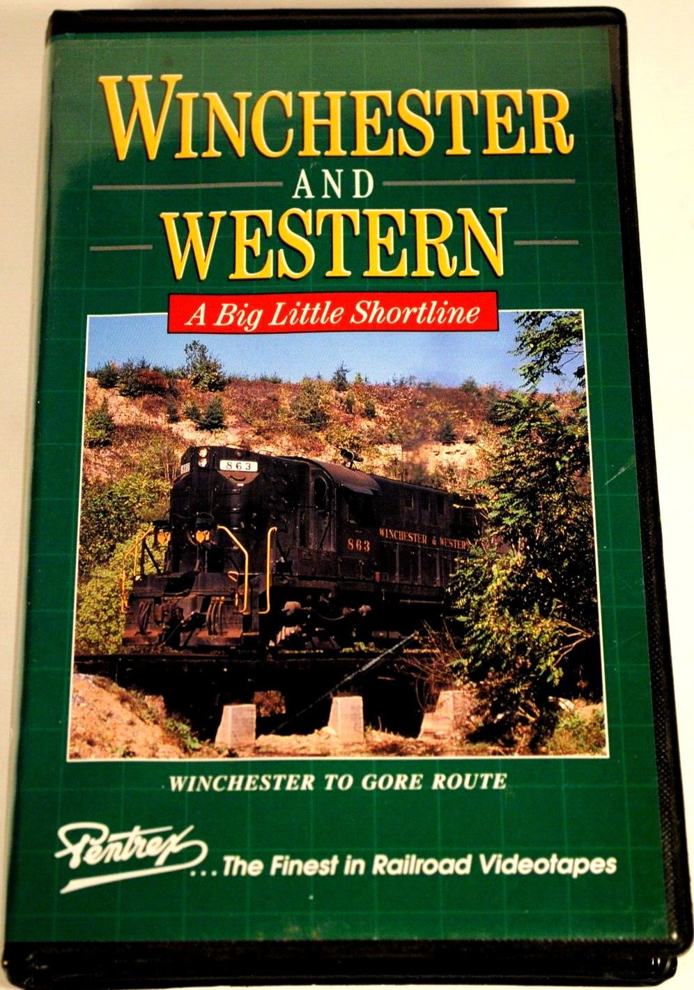 Pentrex WINCHESTER AND WESTERN A Big Little Shortline VHS Tape 1994 FULLY TESTED