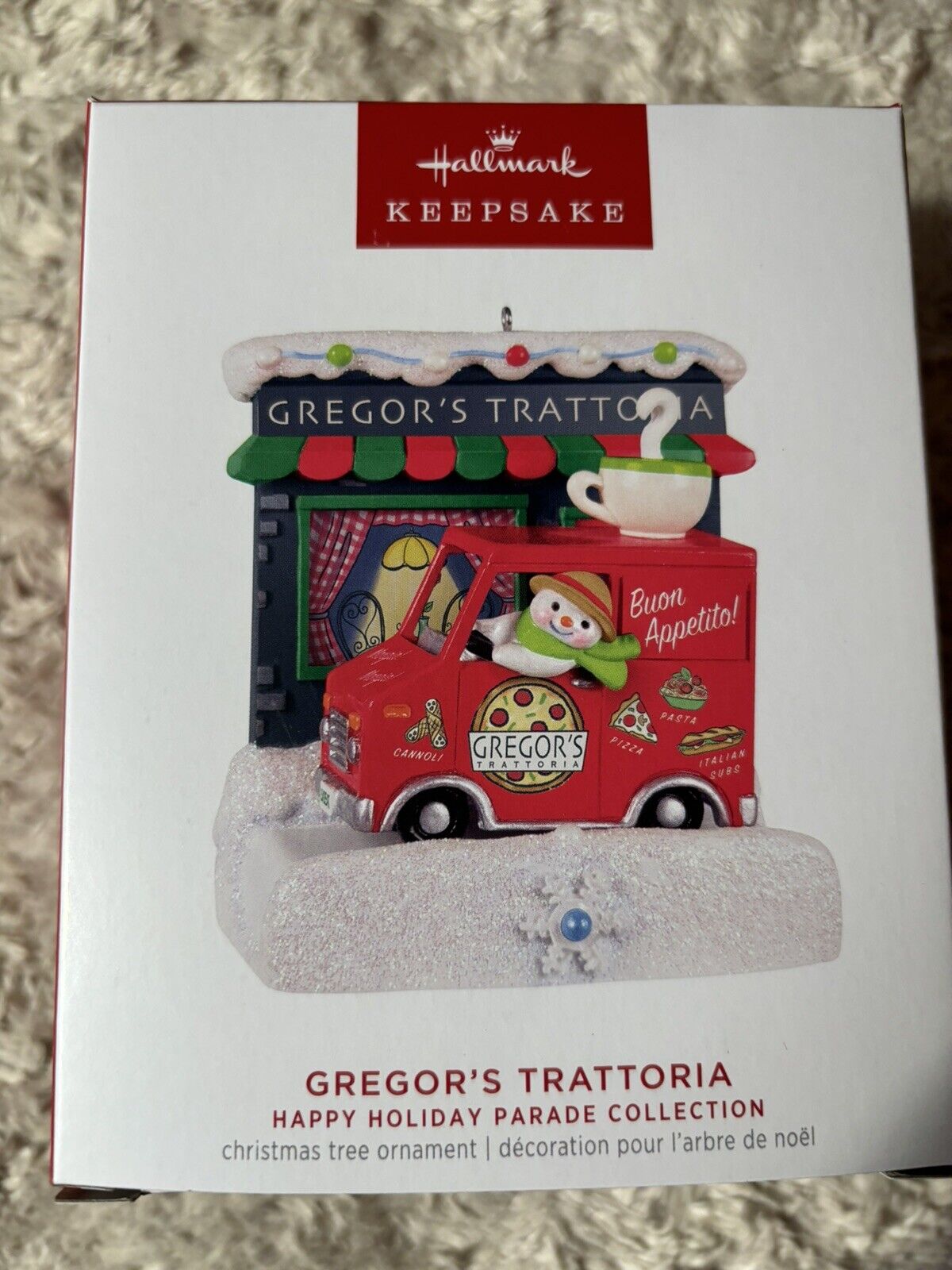 Hallmark Keepsake Happy Holiday Parade Collection Gregor's Trattoria Musical