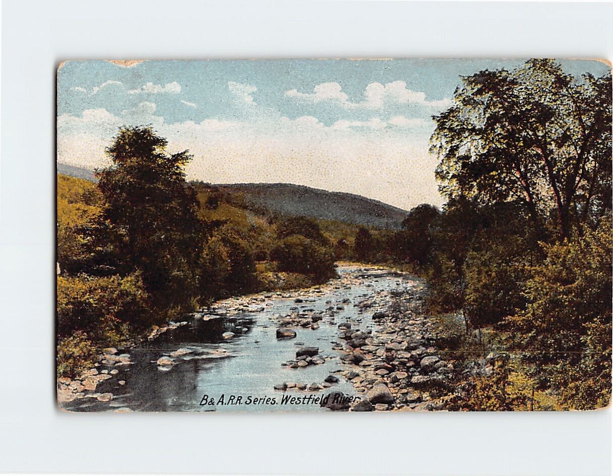 Postcard Westfield River, Massachusetts