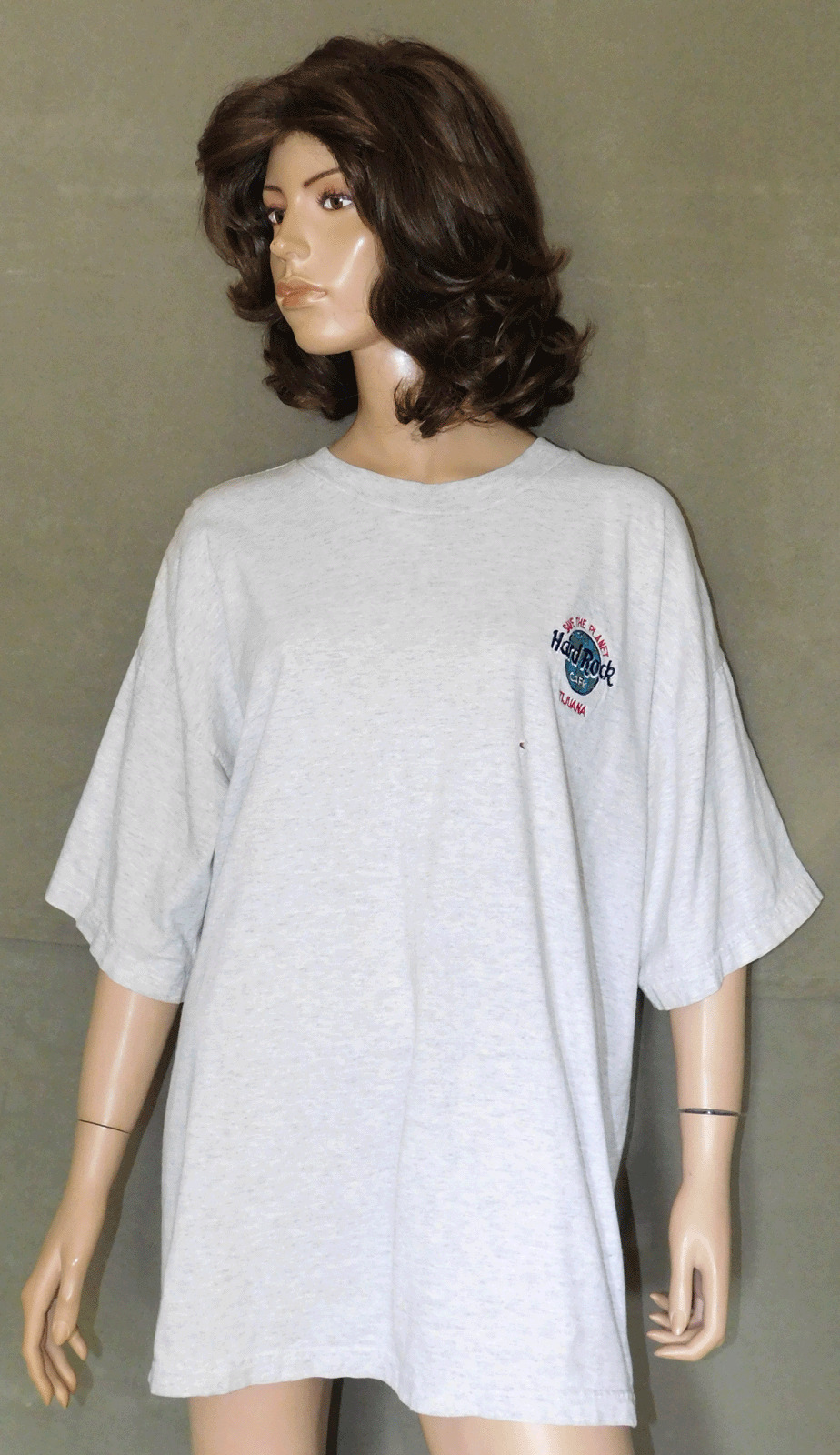 Vintage Hard Rock Café Tijuana T-Shirt, XL, Embroidered Logo, Mexico Shirt