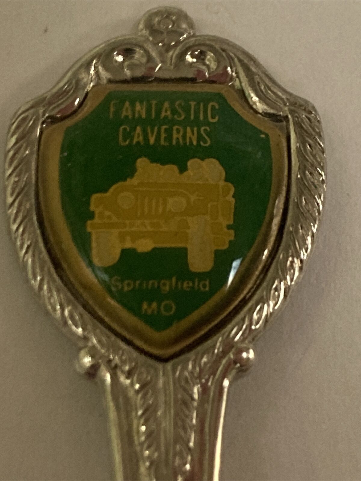 Fantastic Caverns Springfield Missouri Vintage Souvenir Spoon Collectible