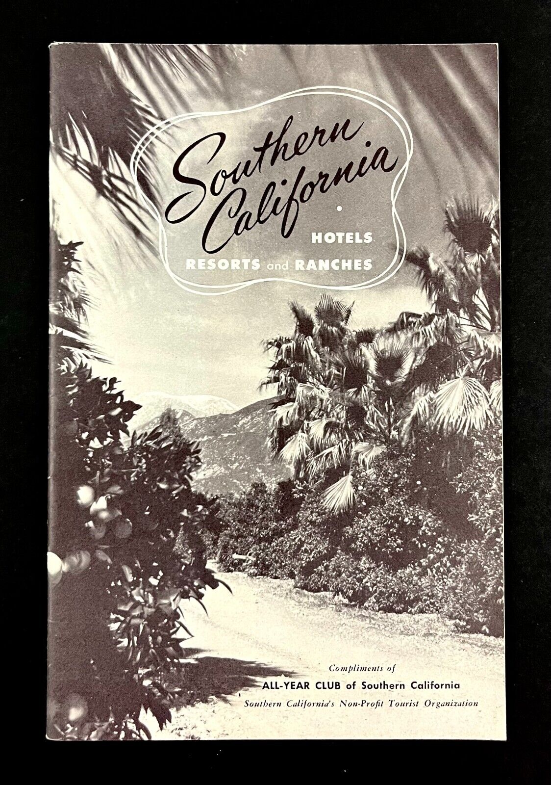 1948 Southern California Hotels Resorts Ranches Vintage Travel Lodging Booklet