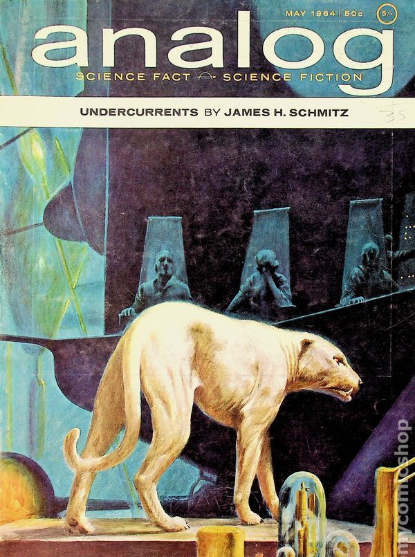Analog Science Fiction/Science Fact Vol. 73 #3 VG- 3.5 1964 Stock Image