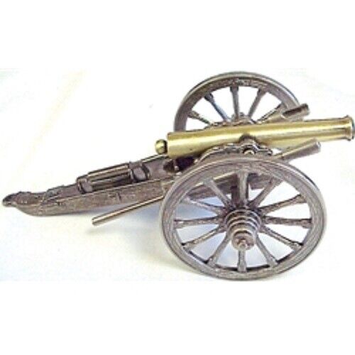 NAPOLEON CANNON PEWTER FINISH BRASS BARREL NEW IN BOX 