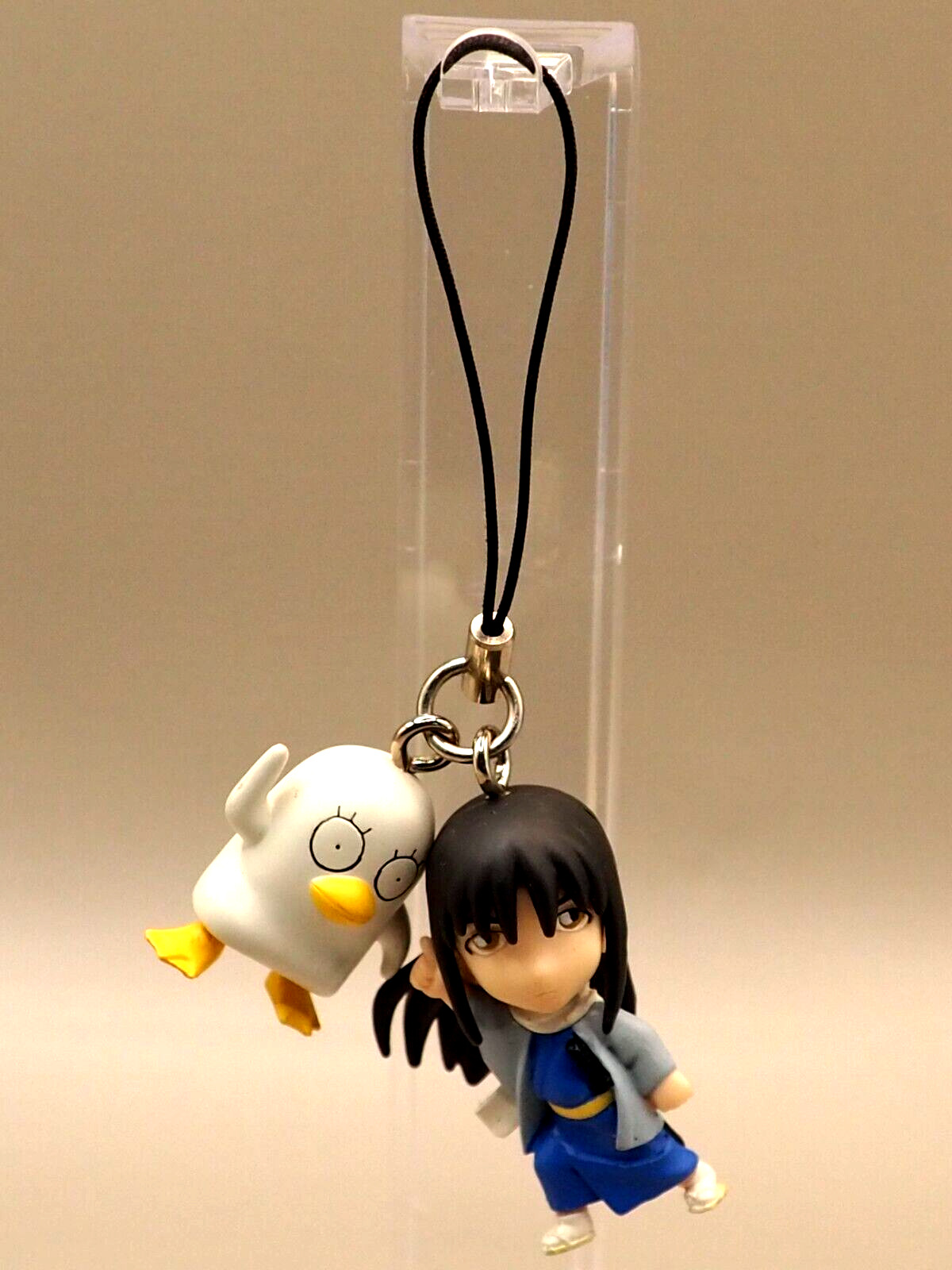 Kotaro Katsura Elizabeth Gintama Mini Figure Mascot Strap Bandai Japan K324