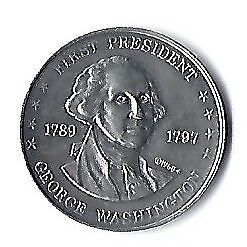 1968-69 Shell Oil Mr. President game token CHOOSE YOUR COIN