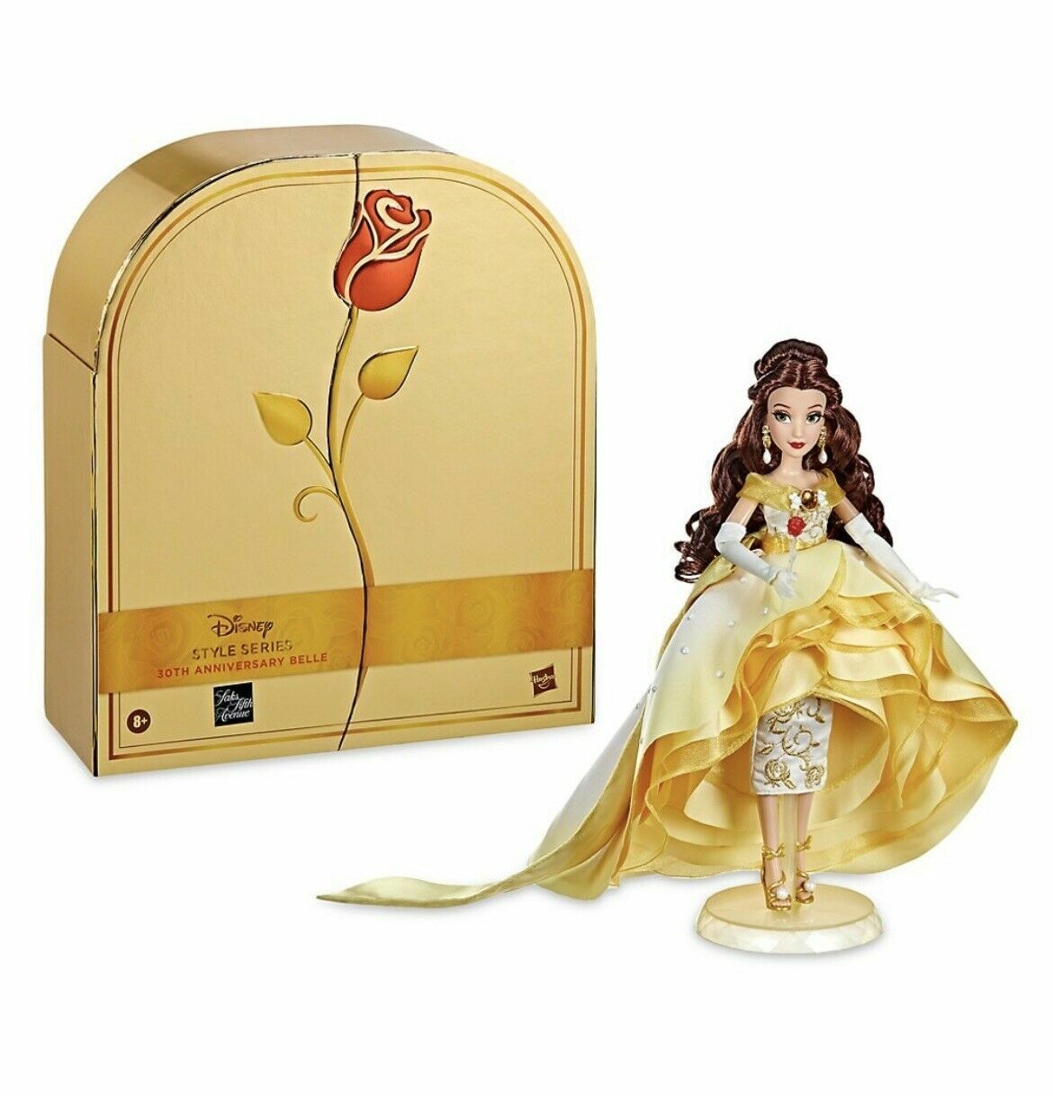 Disney Saks Fifth ave  Hasbro LE 30th Anniversary Belle Beauty & The Beast Doll