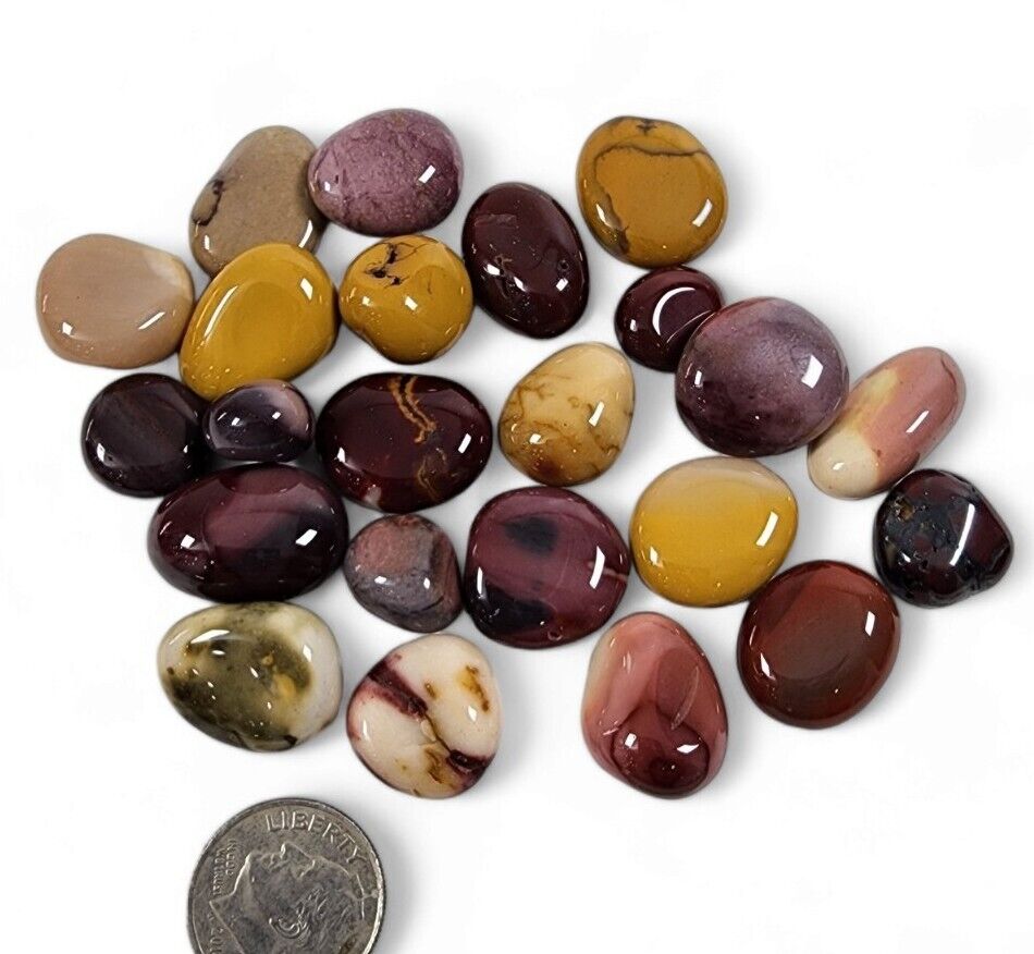 Mookaite Jasper Polished Stones 54.5 grams