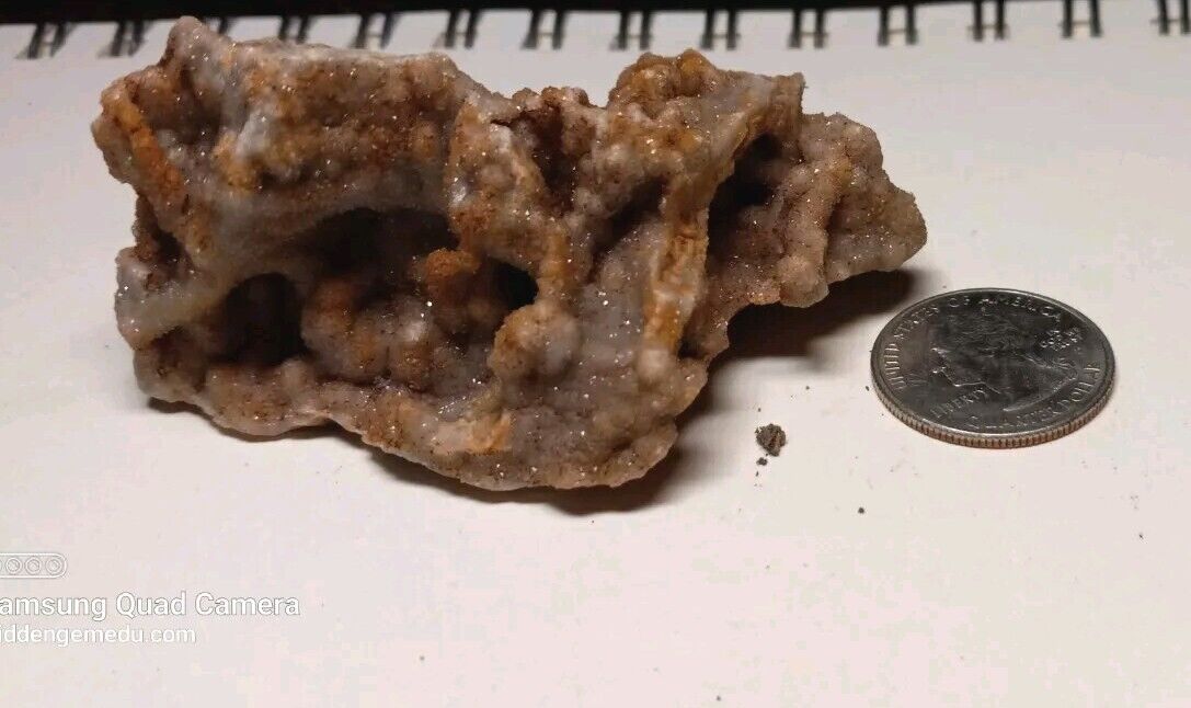 Haunted Ridge Druzy - Natural Specimen with Unique Stalactite Formations