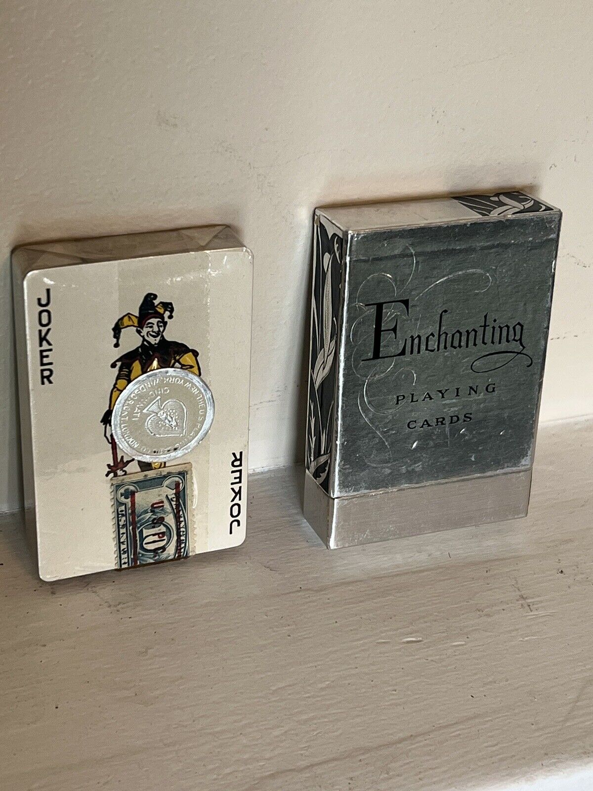 Enchanting Playing Cards Sealed Deck With Stamp And Seal Cincinnati Ohio