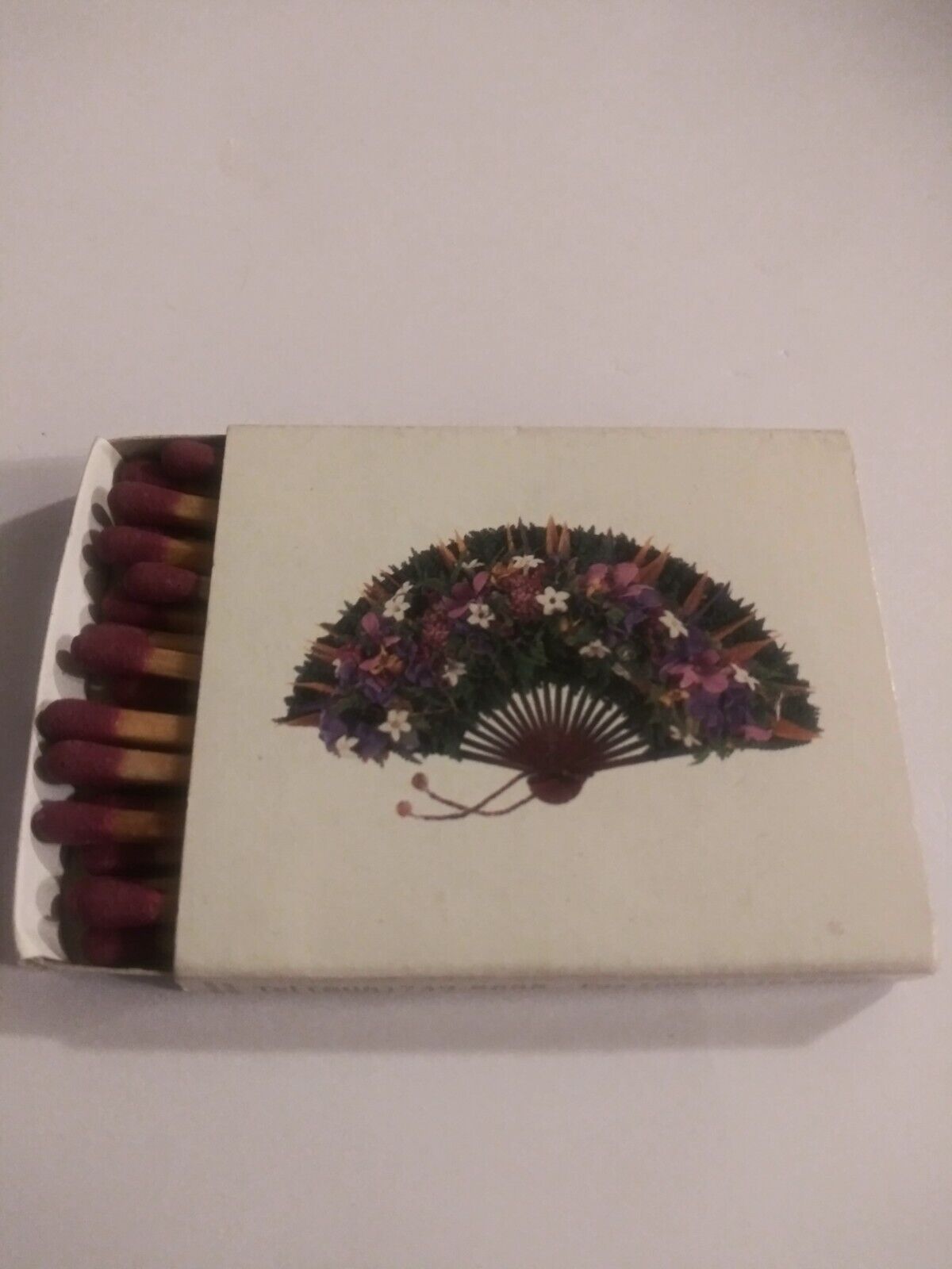 Vintage Wooden Matches From Plumeria Beach Cafe Honolulu Hawaii
