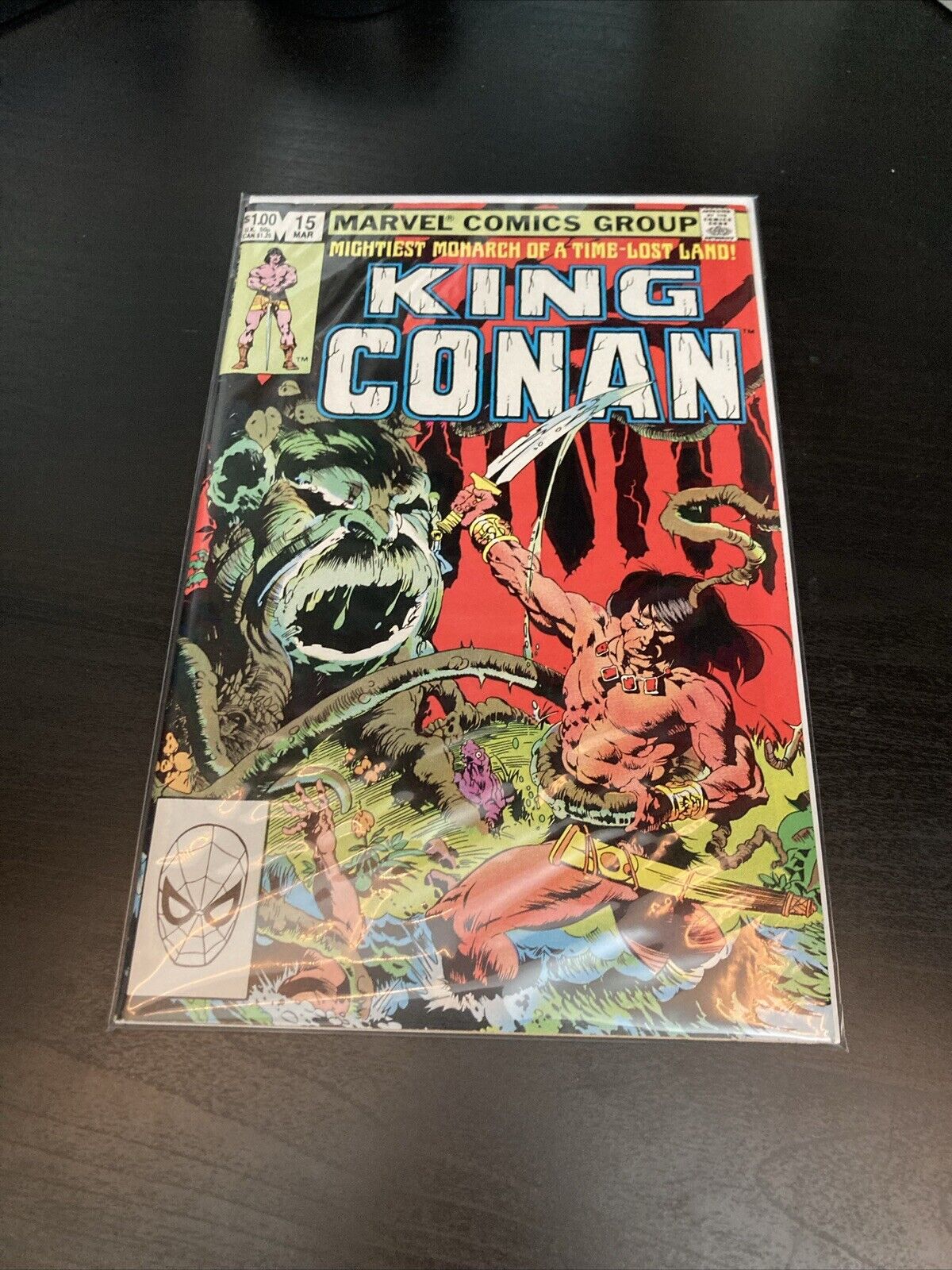 King Conan #15 Marvel Comics 1982 Bronze Age (Bagged And Boarded)