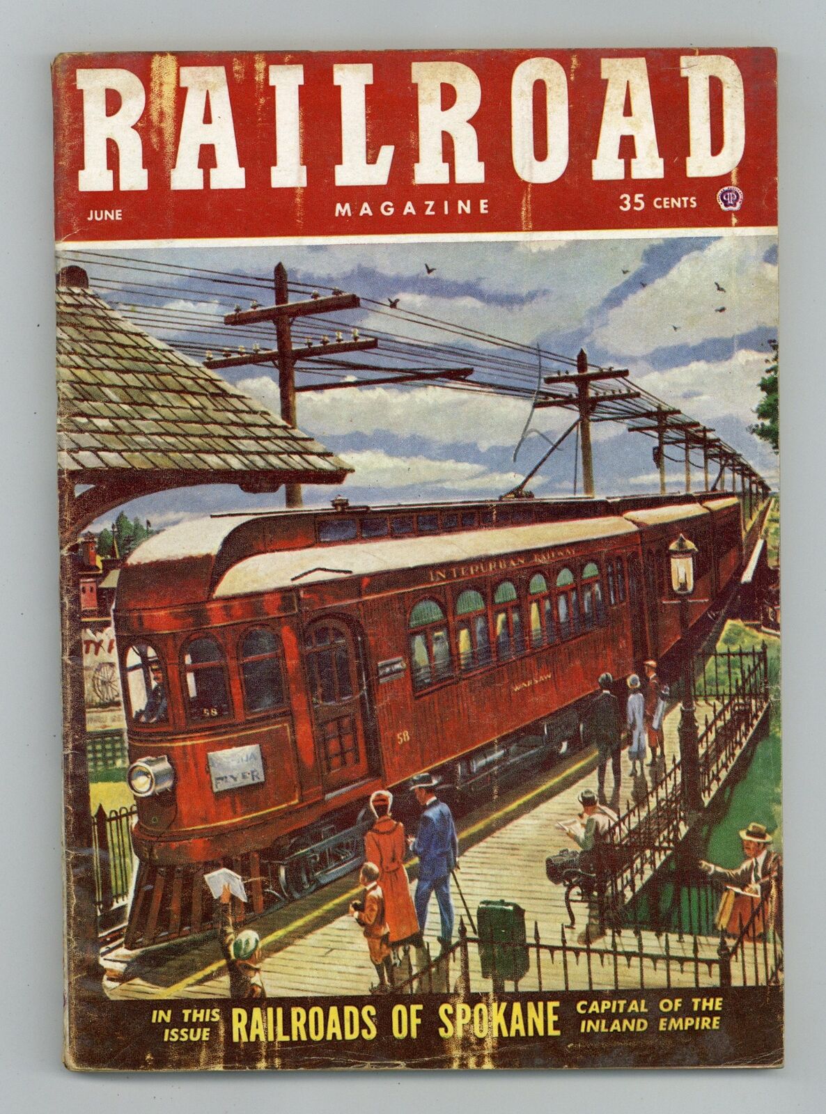 Railroad Magazine 2nd Series Jun 1953 Vol. 61 #1 VG 4.0 Low Grade
