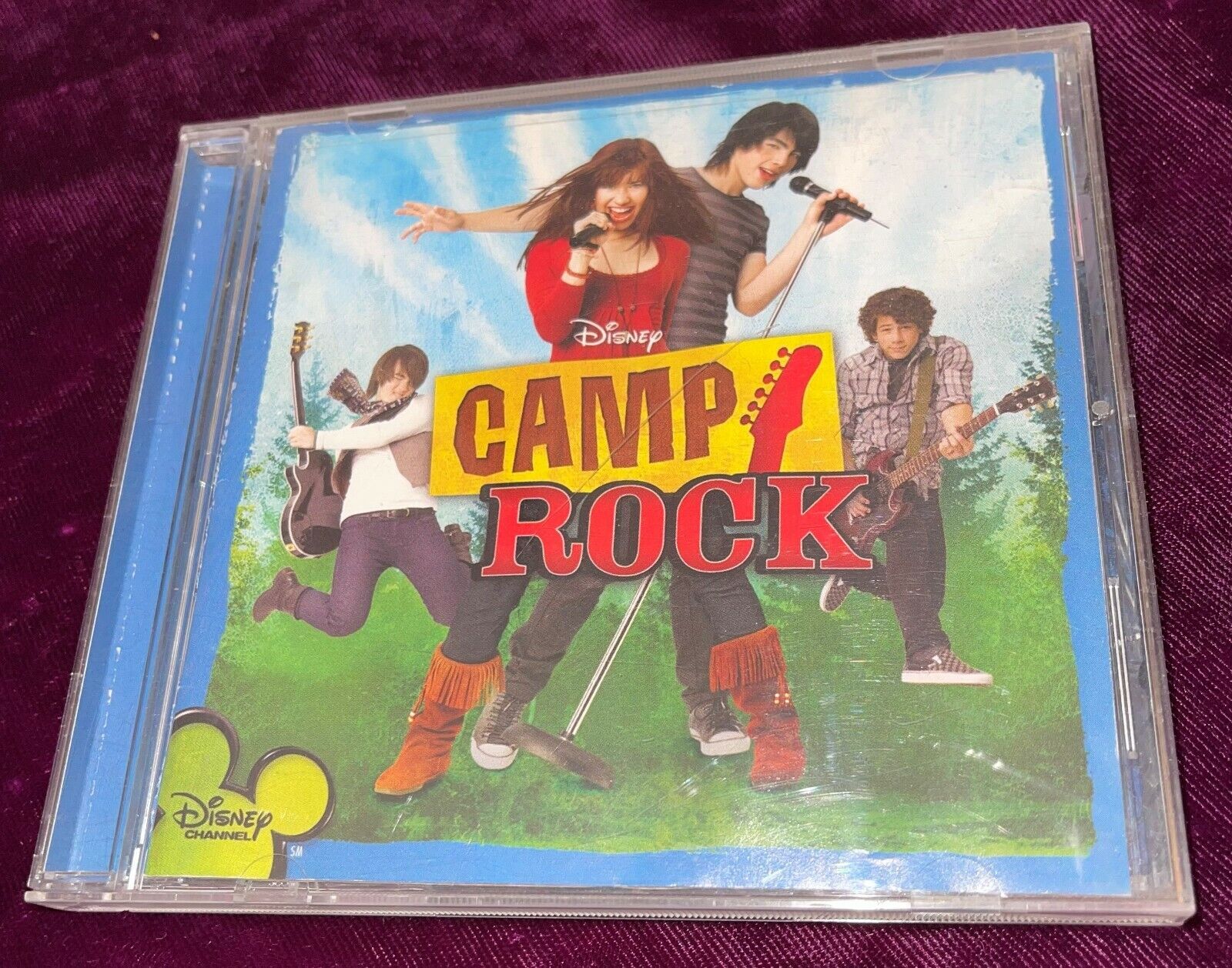 DISNEY CAMP ROCK CD POP ROCK TEEN SOUNDTRACK DEMI LOVATO