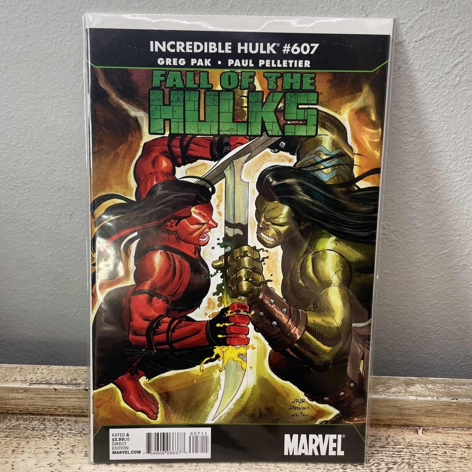 Incredible Hulk #607 2010 marvel Comic Book Fall Of The Hulks