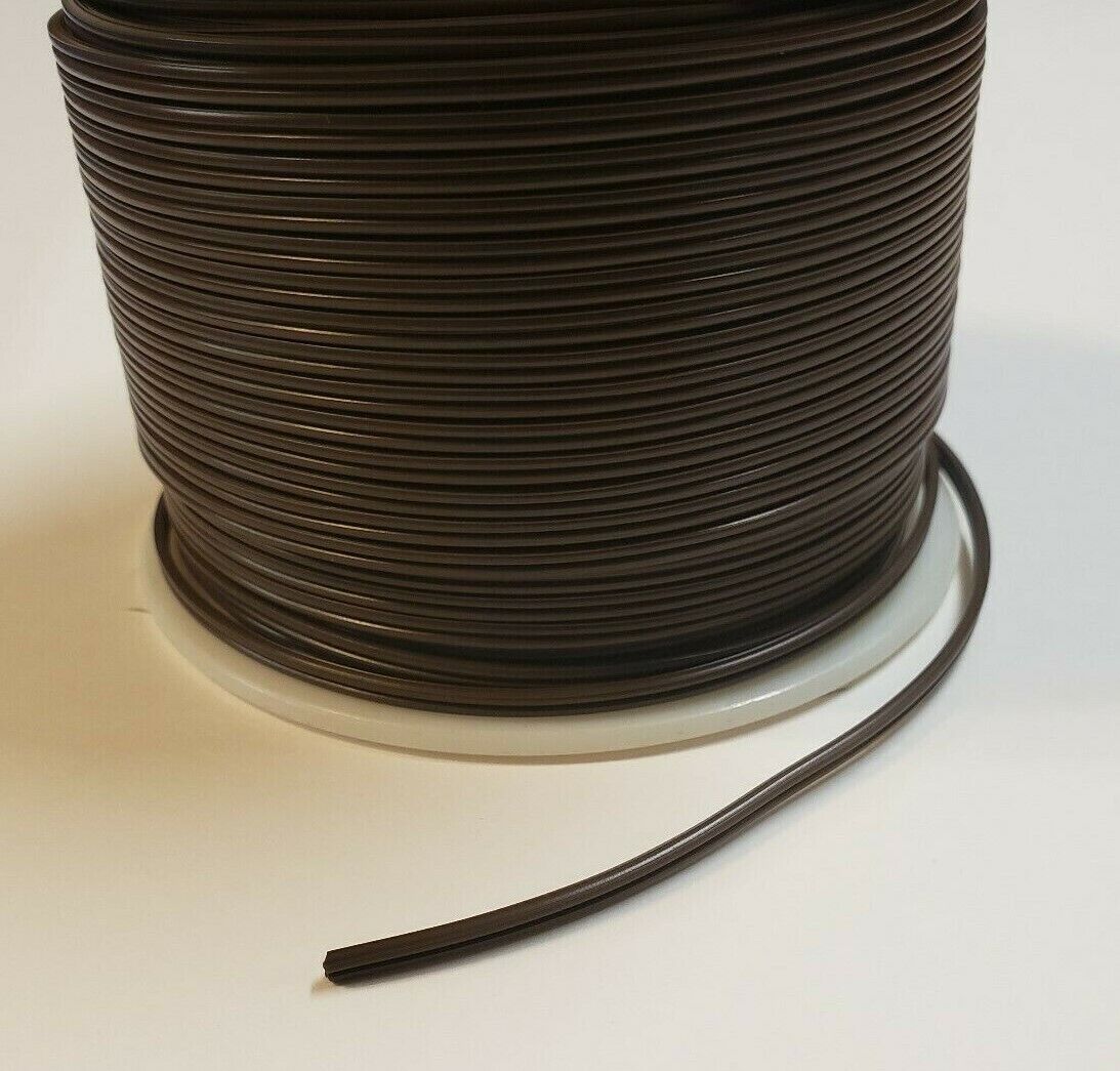 250 ft. Brown 22/2 Thin Special Purpose Lamp Cord Parallel 2 wire 46623JBS