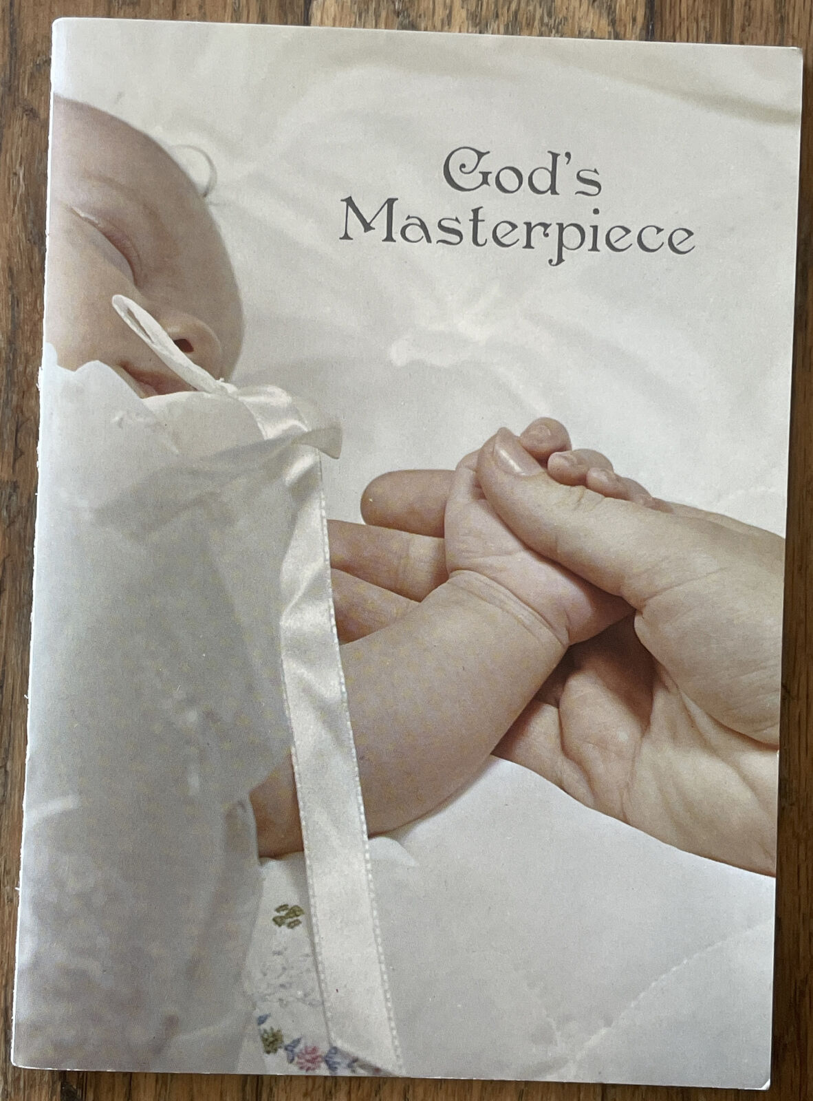 God's Masterpiece, Hallmark Cards Treasures 1949 New Baby Poetry Paperback