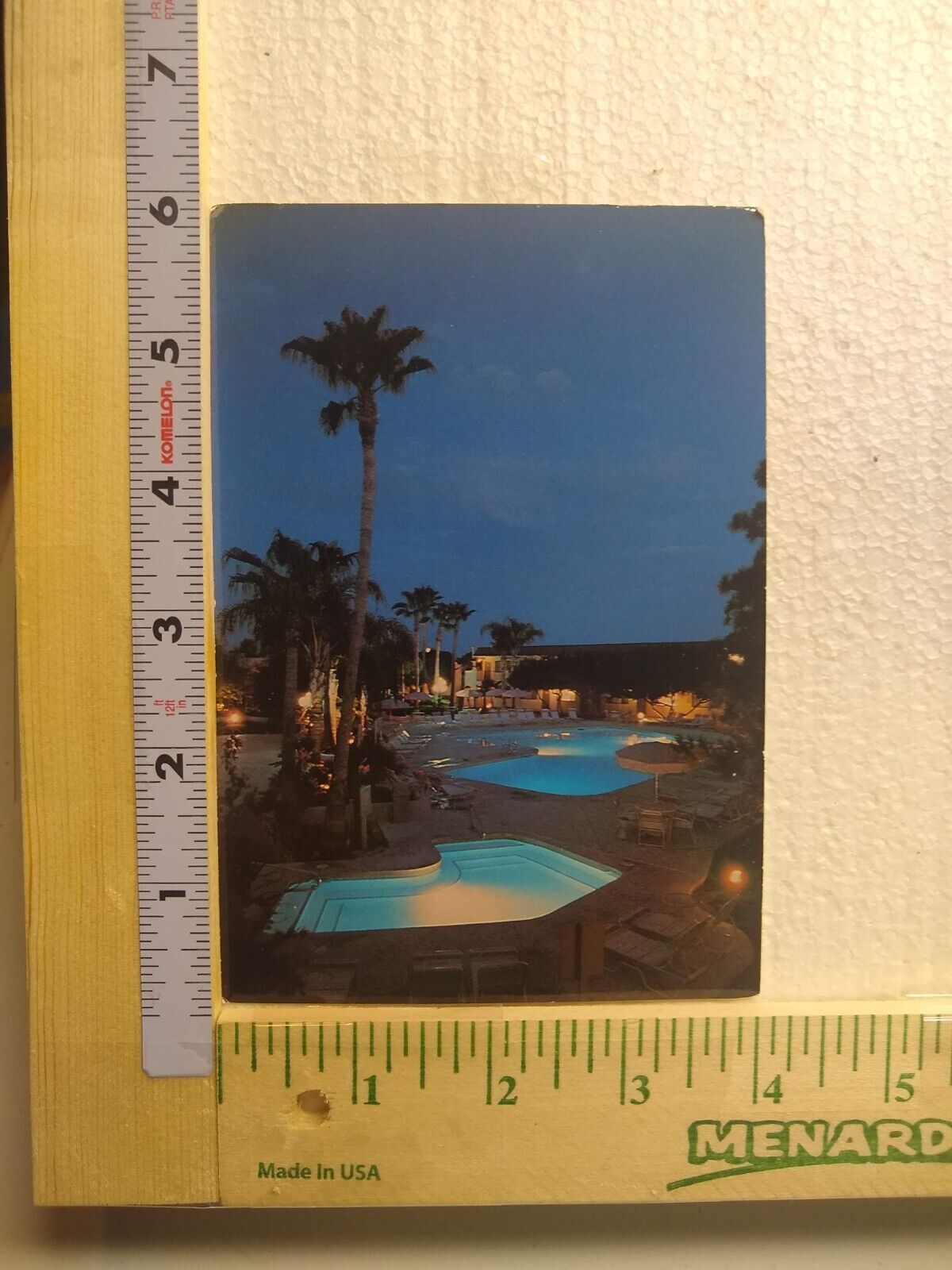 Postcard An evening view, Dobson Ranch Inn And Resort, Mesa, Arizona