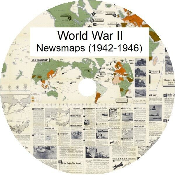World War II: U.S. Army Newsmaps (1942-1946)