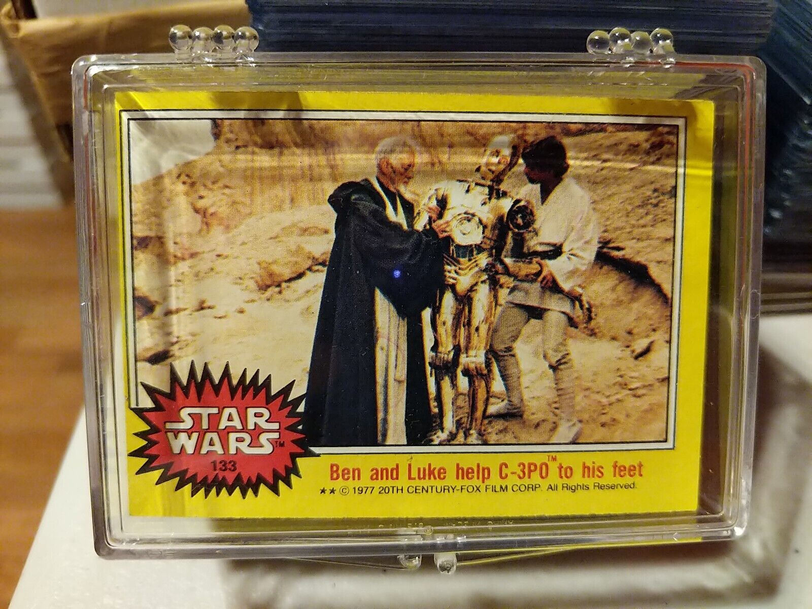 1977 Topps Star Wars Series 3 Yellow Complete Set (66) +Wrapper NM+/Mint Vintage