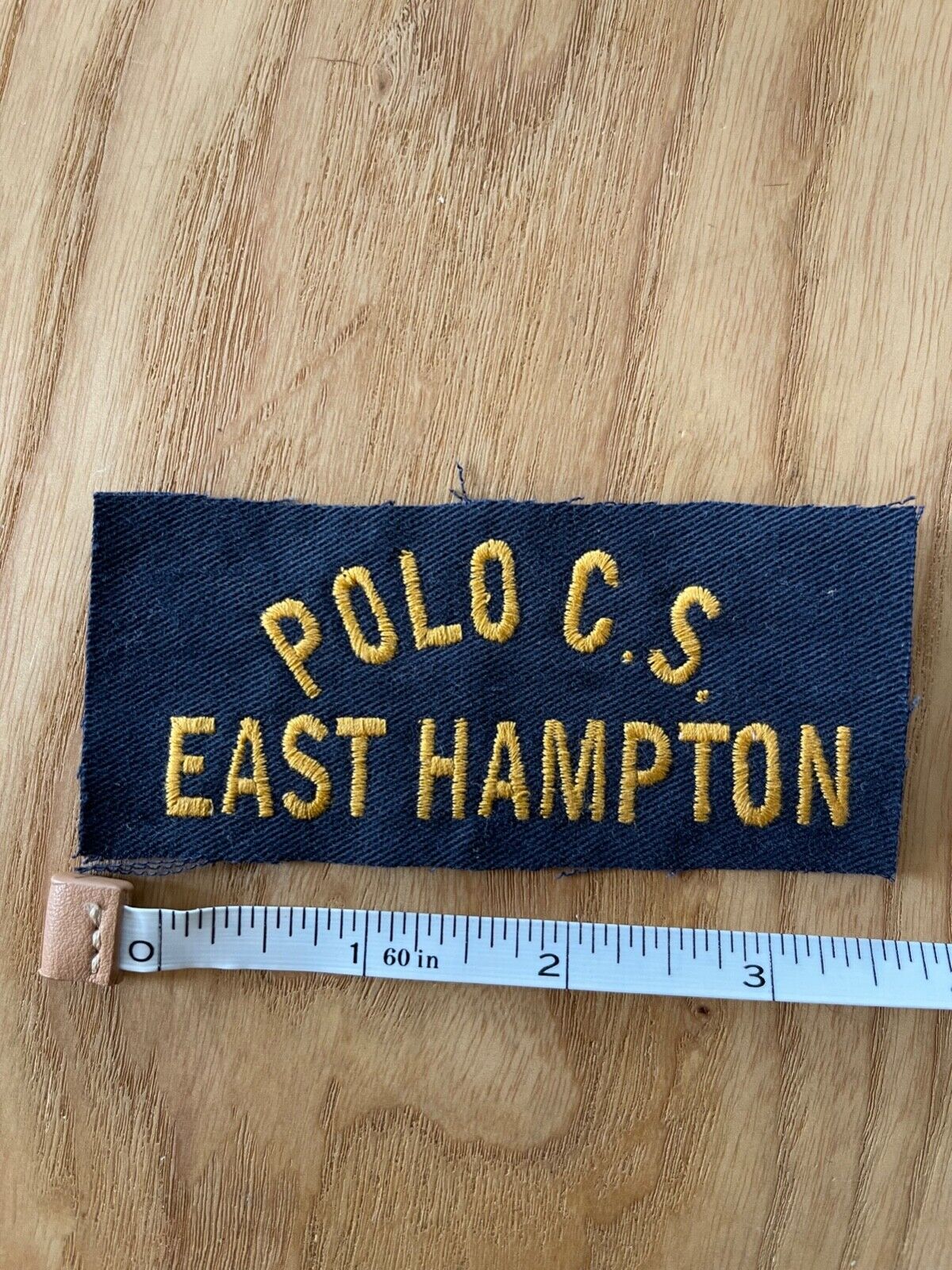 Vintage Polo Ralph Lauren embroidery Polo CS East Hampton NY