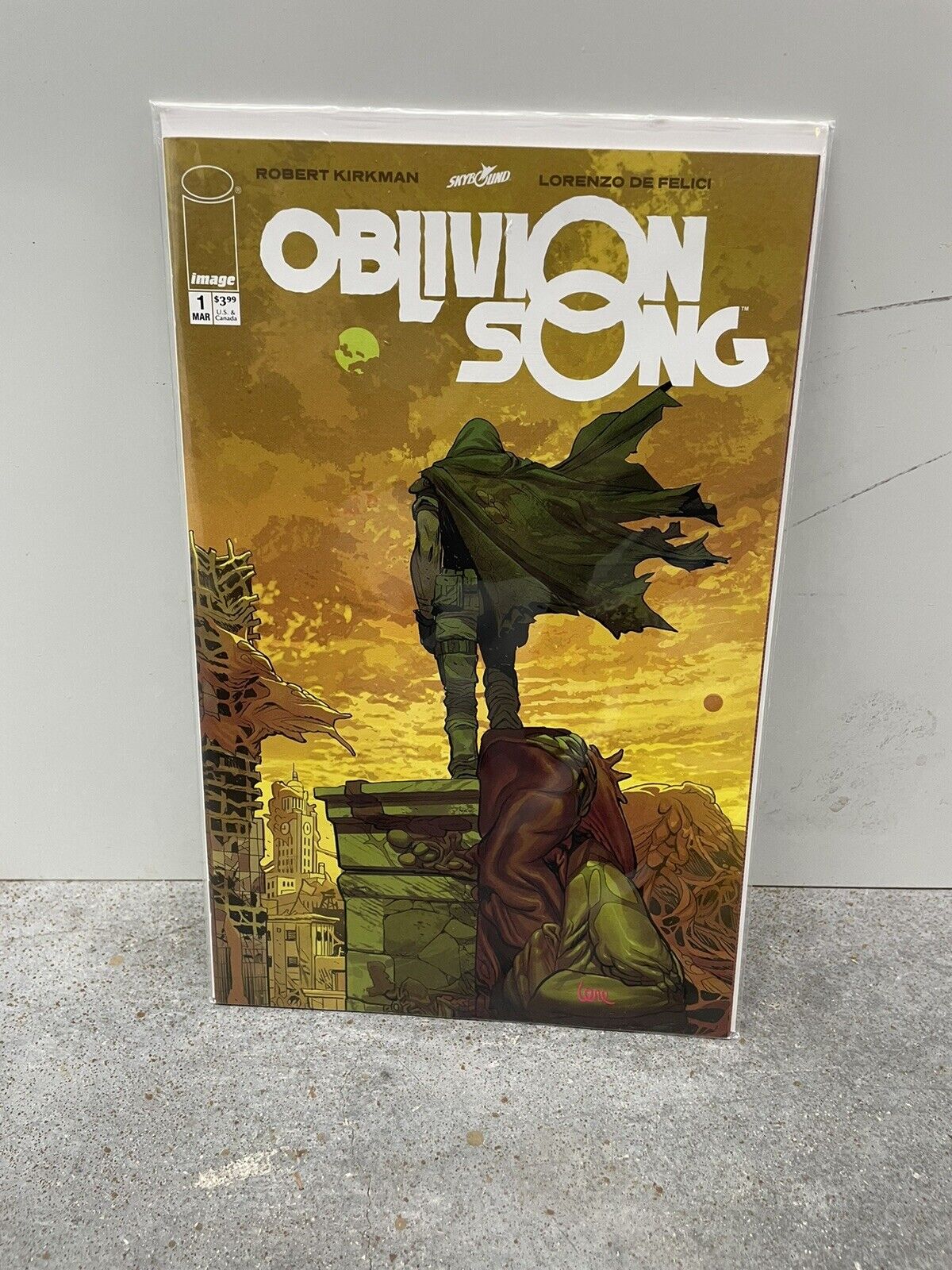 Oblivion Song #1 1st Print 🔑 Image Comics 2018 Robert Kirkman Optioned NM