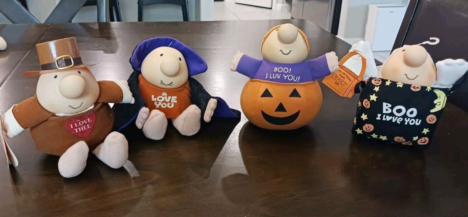 American Greetings Ziggy Halloween & Thanksgiving Plush