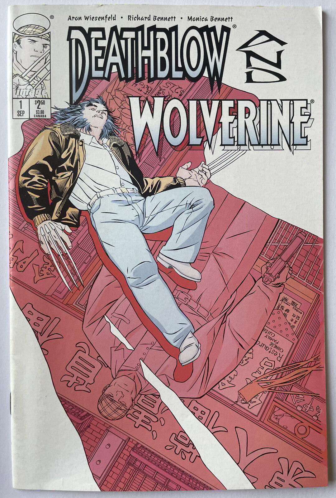 Deathblow & Wolverine #1 (Image / Marvel Comics Crossover)